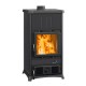 Poêle à Bois en Fonte Fedora.16 Steel 8,3kW | La Nordica