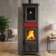 Poêle à Bois Four Gemma Forno 7,3kW Céramique | La Nordica