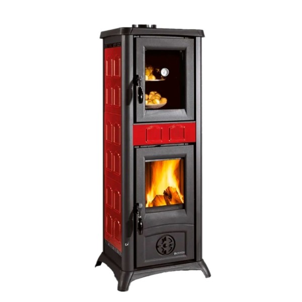 Poêle à Bois Four Gemma Forno 7,3kW Céramique | La Nordica