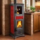 Poêle à Bois Four Gemma Forno 7,3kW Céramique | La Nordica