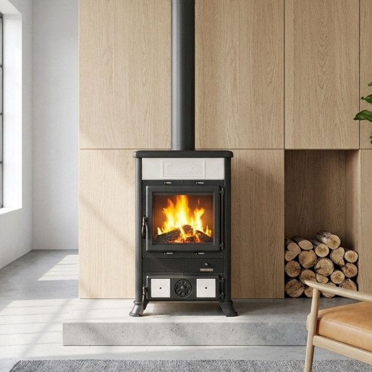Poêle à Bois Rossella R1.16 Ceramica - 9 kW | La Nordica