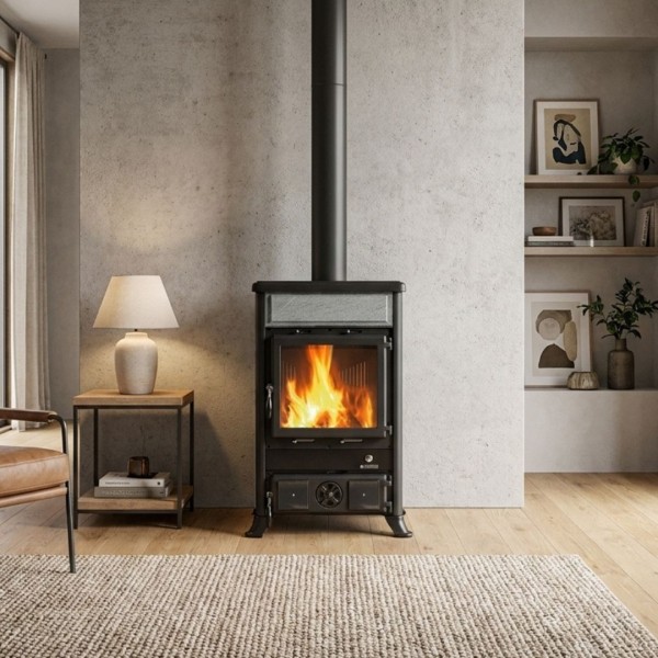 Poêle à Bois en Pierre Rossella R1.16 Petra 9kW | La Nordica