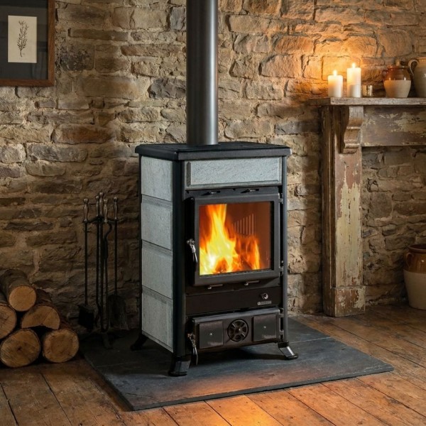 Poêle à Bois en Pierre Rossella R1.16 Petra 9kW | La Nordica