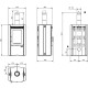 Poêle à Bois en Pierre ESTER 5.0 - 8 kW | Récupération de Chaleur