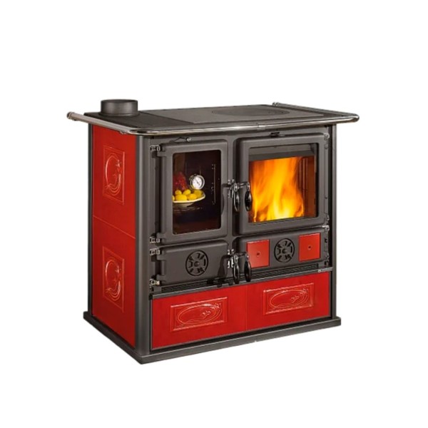 Cuisinière à Bois Rosa Sinistra Reverse 8kw | La Nordica Extraflame