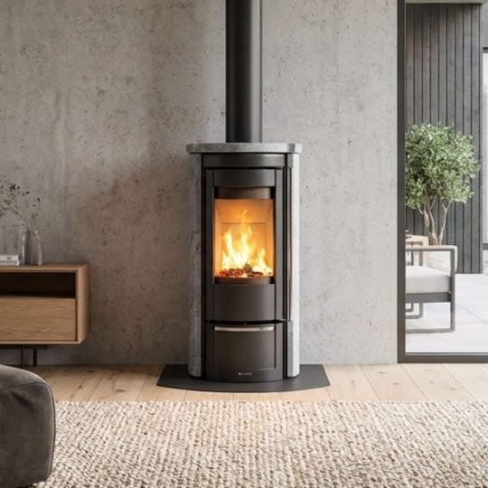 Poêle à Bois en Pierre Liu.16 Petra 7,5 kW | La Nordica