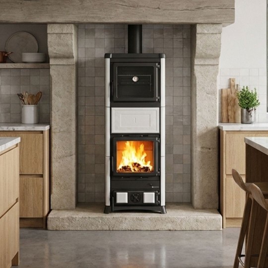 Poêle à Bois avec Four NOVA FORNO.16 - 11,8 kW