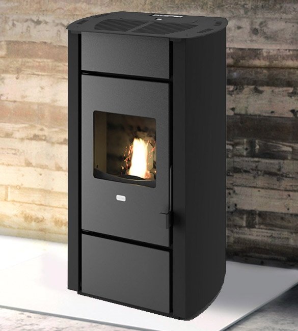 Poêle à granulés 11,5 kW Stella noir Poêle à granulés 11,5 kW Stella noir