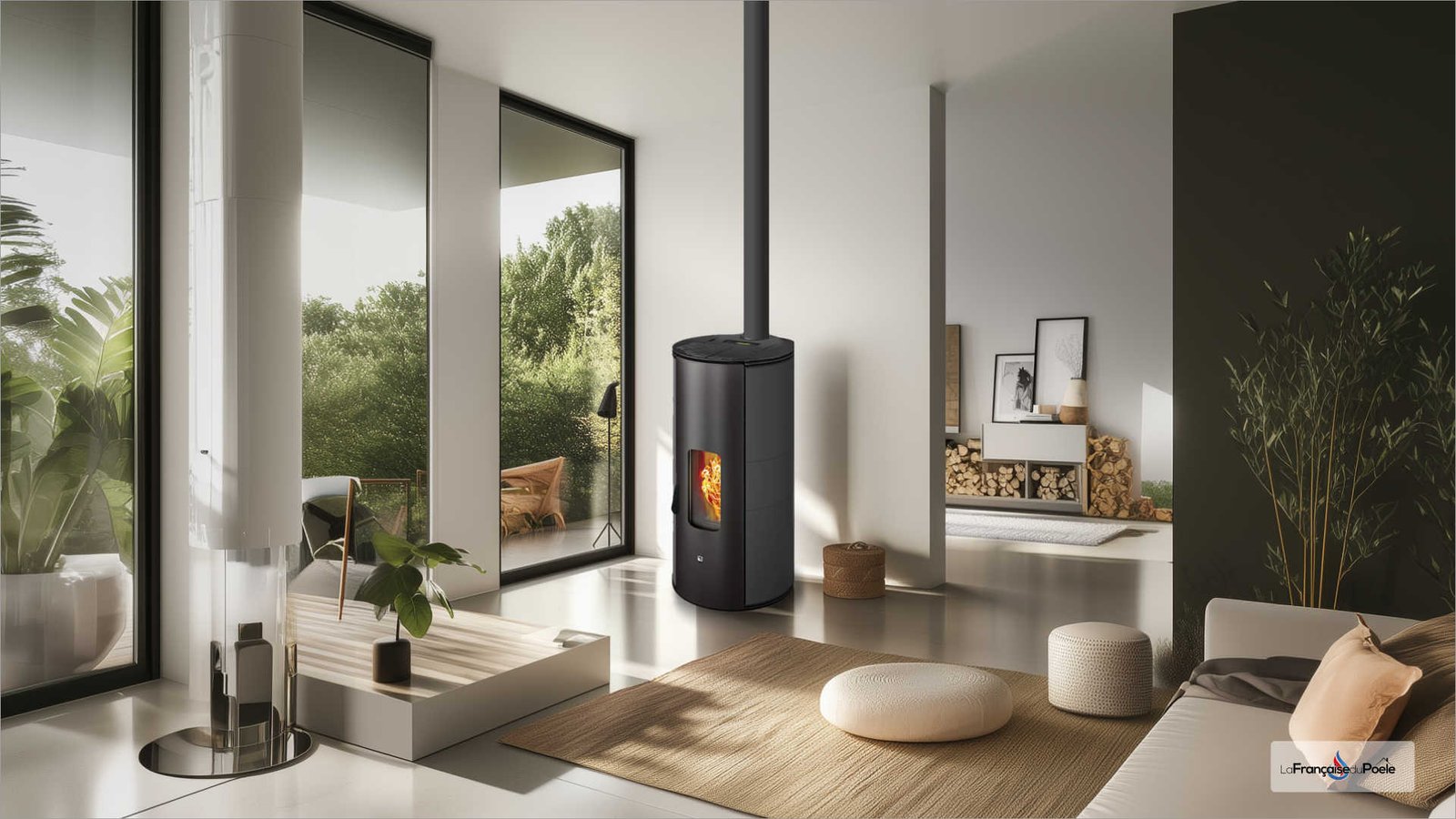 Poêle à Granulés Étanche 9 kW Lorena-pj