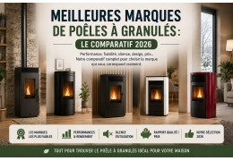 Meilleures marques de poêles à granulés : le comparatif 2026