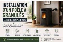 Installation d'un poêle à granulés : le guide complet 2026